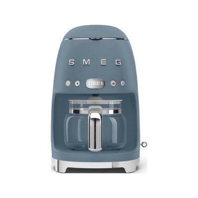 Капельная кофеварка SMEG DCF02SBMEU синий шторм матовый Капельная кофеварка SMEG DCF02SBMEU синий шторм матовый