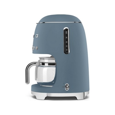 Капельная кофеварка SMEG DCF02SBMEU синий шторм матовый Капельная кофеварка SMEG DCF02SBMEU синий шторм матовый