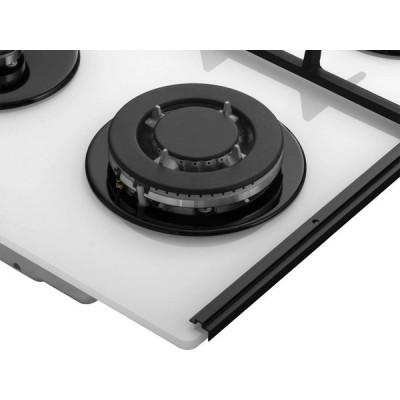 Варочная панель MEFERI MGH604WH GLASS POWER газовая Варочная панель MEFERI MGH604WH GLASS POWER газовая