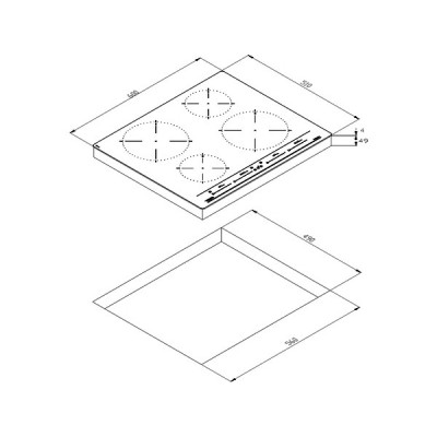 Варочная панель Teka IBC 64320 MSP BLACK (112510018) индукционная Варочная панель Teka IBC 64320 MSP BLACK (112510018) индукционная