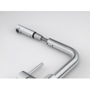 Смеситель Franke Smart Glenda с выдвижным шлангом, нерж. сталь (115.0706.986)