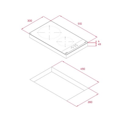 Варочная панель Teka IBC 32000 TTC BLACK (112520027) индукционная Варочная панель Teka IBC 32000 TTC BLACK (112520027) индукционная