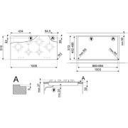 Варочная панель SMEG PVL6106CN газовая