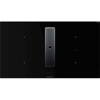 Варочная панель Kuppersbusch KMI 9850.1 SR-E Stainless steel индукционная с вытяжкой Варочная панель Kuppersbusch KMI 9850.1 SR-E Stainless steel индукционная с вытяжкой