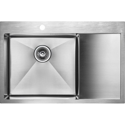 Мойка Paulmark Atlan L PM217851-BSL, брашированная нерж. сталь Мойка Paulmark Atlan L PM217851-BSL, брашированная нерж. сталь