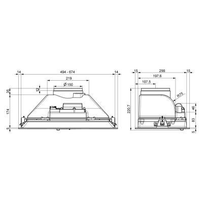Вытяжка Elikor Pandora 52П-450 хром Вытяжка Elikor Pandora 52П-450 хром