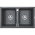 Мойка Paulmark Tandem 80/2 PM238150-DG, графит Мойка Paulmark Tandem 80/2 PM238150-DG, графит