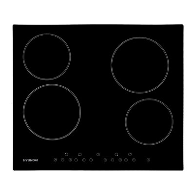 Варочная панель Hyundai HHE 6450 BG электрическая Варочная панель Hyundai HHE 6450 BG электрическая