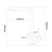 Смеситель Arona ARM 301 BLACK черный
