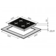 Варочная панель MAUNFELD EVI.594-FL2-BK индукционная