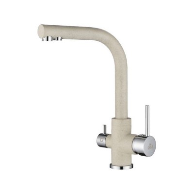 Смеситель Paulmark Essen Es213011-328, бежевый/хром Смеситель Paulmark Essen Es213011-328, бежевый/хром