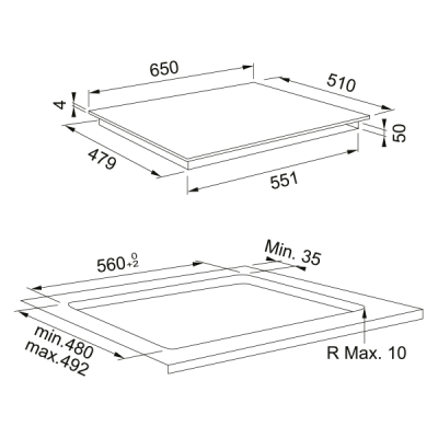 Варочная панель Franke FSM 654 I B BK (108.0606.108) индукционная Варочная панель Franke FSM 654 I B BK (108.0606.108) индукционная