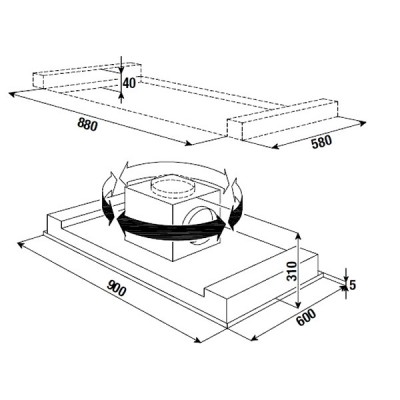 Вытяжка Kuppersbusch DDL 9830.0 W Вытяжка Kuppersbusch DDL 9830.0 W