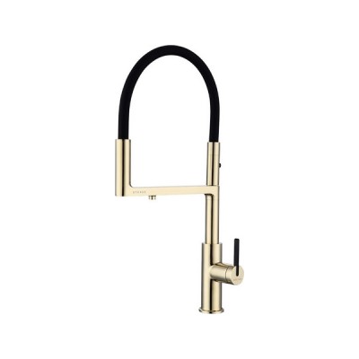 Смеситель Paulmark Tornado To213402-G, золото Смеситель Paulmark Tornado To213402-G, золото