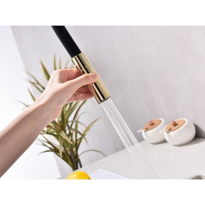 Смеситель Paulmark Tornado To213402-G, золото Смеситель Paulmark Tornado To213402-G, золото