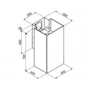 Вытяжка MAUNFELD Bath Plus 402 белый