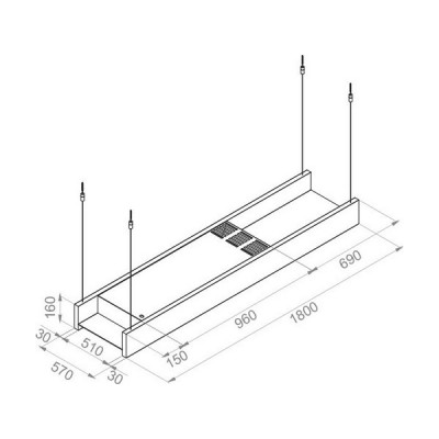 Вытяжка Pando I-875/180 NE SATINADO V.1130 ECO FCLR-AE Вытяжка Pando I-875/180 NE SATINADO V.1130 ECO FCLR-AE