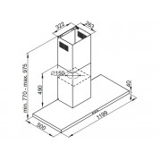 Вытяжка De Dietrich DHB4255X