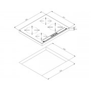 Варочная панель Teka IBC 64000 TTC BLACK (112520007) индукционная