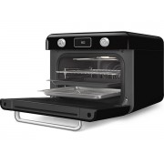 Мини-печь SMEG COF01BLEU с паром, черный