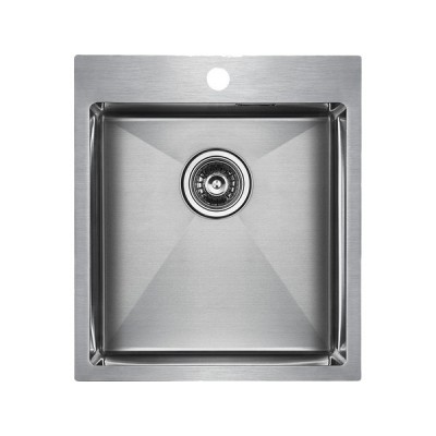 Мойка Paulmark Neckar PM804551-BS, брашированная нерж. сталь Мойка Paulmark Neckar PM804551-BS, брашированная нерж. сталь