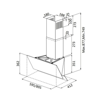 Вытяжка Jacky's JV WB691 Вытяжка Jacky's JV WB691