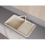 Смеситель Omoikiri Nakagawa 2 Plus-BE латунь/ваниль (4994418)