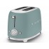 Тостер на 2 ломтика SMEG TSF01EGMEU изумрудно-зеленый матовый Тостер на 2 ломтика SMEG TSF01EGMEU изумрудно-зеленый матовый