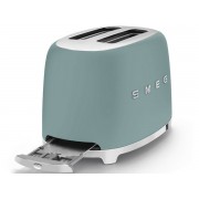 Тостер на 2 ломтика SMEG TSF01EGMEU изумрудно-зеленый матовый
