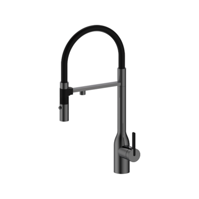 Смеситель Paulmark Magneto One Ma213188-GM, вороненая сталь Смеситель Paulmark Magneto One Ma213188-GM, вороненая сталь