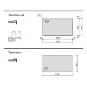 Мойка Falmec Garda 70