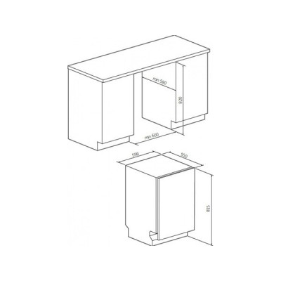 Посудомоечная машина GRAUDE VG 60.0 Посудомоечная машина GRAUDE VG 60.0