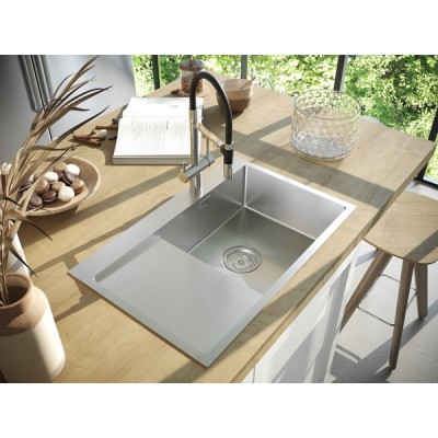 Мойка Paulmark Elde PM807851-BSR, брашированная нерж. сталь Мойка Paulmark Elde PM807851-BSR, брашированная нерж. сталь