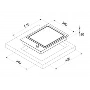 Варочная панель De Dietrich DPE4400X теппан-яки