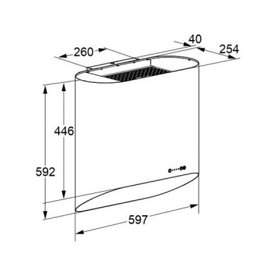 Вытяжка MAUNFELD GUNA 60 чёрный антрацит с розовым золотом Вытяжка MAUNFELD GUNA 60 чёрный антрацит с розовым золотом