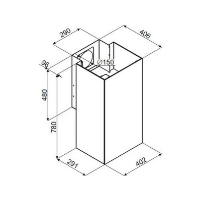 Вытяжка MAUNFELD BATH 402 чёрный Вытяжка MAUNFELD BATH 402 чёрный