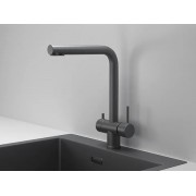 Смеситель Granula KS-7011, графит матовый