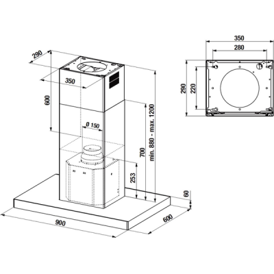 Вытяжка Kuppersbusch DI 9340.0 E Вытяжка Kuppersbusch DI 9340.0 E