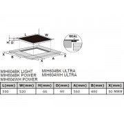 Варочная панель MEFERI MIH604WH ULTRA индукционная