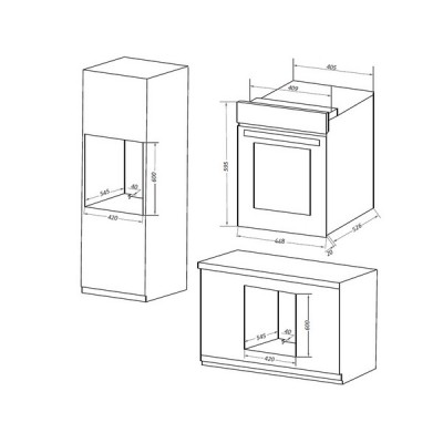 Духовой шкаф MAUNFELD EOEM516B Духовой шкаф MAUNFELD EOEM516B