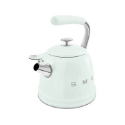 Чайник со свистком SMEG WKF01PG пастельный зеленый