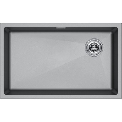 Мойка Paulmark Lumi 74uni-skew LU74SK-GRM, серый металлик Мойка Paulmark Lumi 74uni-skew LU74SK-GRM, серый металлик