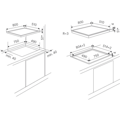 Варочная панель Kuppersbusch KI 8820.0 MR индукционная Варочная панель Kuppersbusch KI 8820.0 MR индукционная