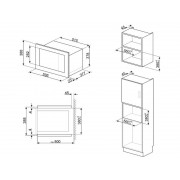 СВЧ - печь SMEG FMI625CN