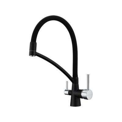 Смеситель Paulmark Siegen Si213111-418, черный металлик/хром Смеситель Paulmark Siegen Si213111-418, черный металлик/хром