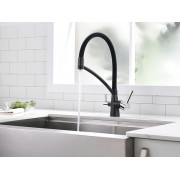 Смеситель Paulmark Siegen Si213111-418, черный металлик/хром