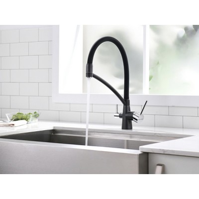 Смеситель Paulmark Siegen Si213111-418, черный металлик/хром Смеситель Paulmark Siegen Si213111-418, черный металлик/хром