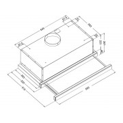 Вытяжка Korting KHP 6975 GN