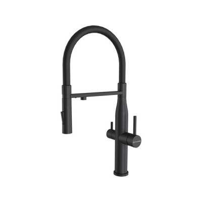 Смеситель Kuchenstern ELIT-FE черный Смеситель Kuchenstern ELIT-FE черный