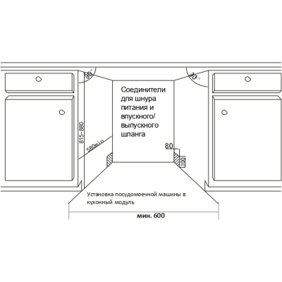 Посудомоечная машина Kuppersberg GS 6057 Посудомоечная машина Kuppersberg GS 6057